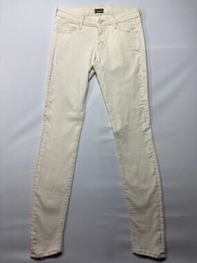 Mother Women's The Looker Skinny Leg Cream Jeans - Size 28 (28x30.5) *READ*
